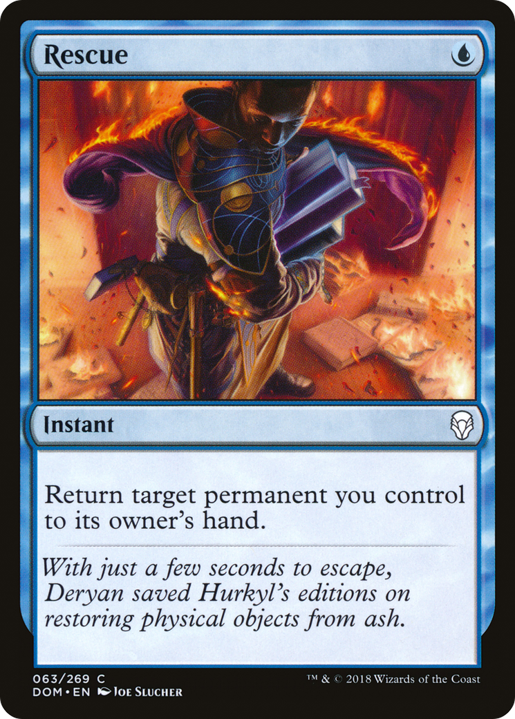 Rescue (DOM-063) - Dominaria Foil