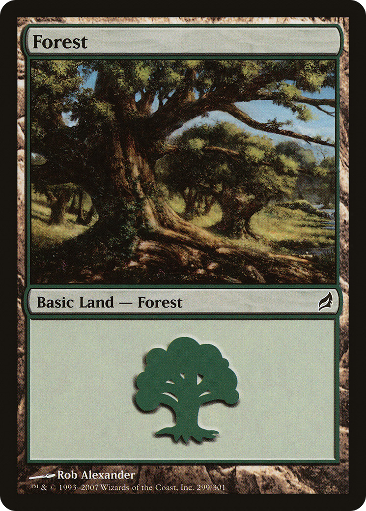 Forest (299) (LRW-299) - Lorwyn