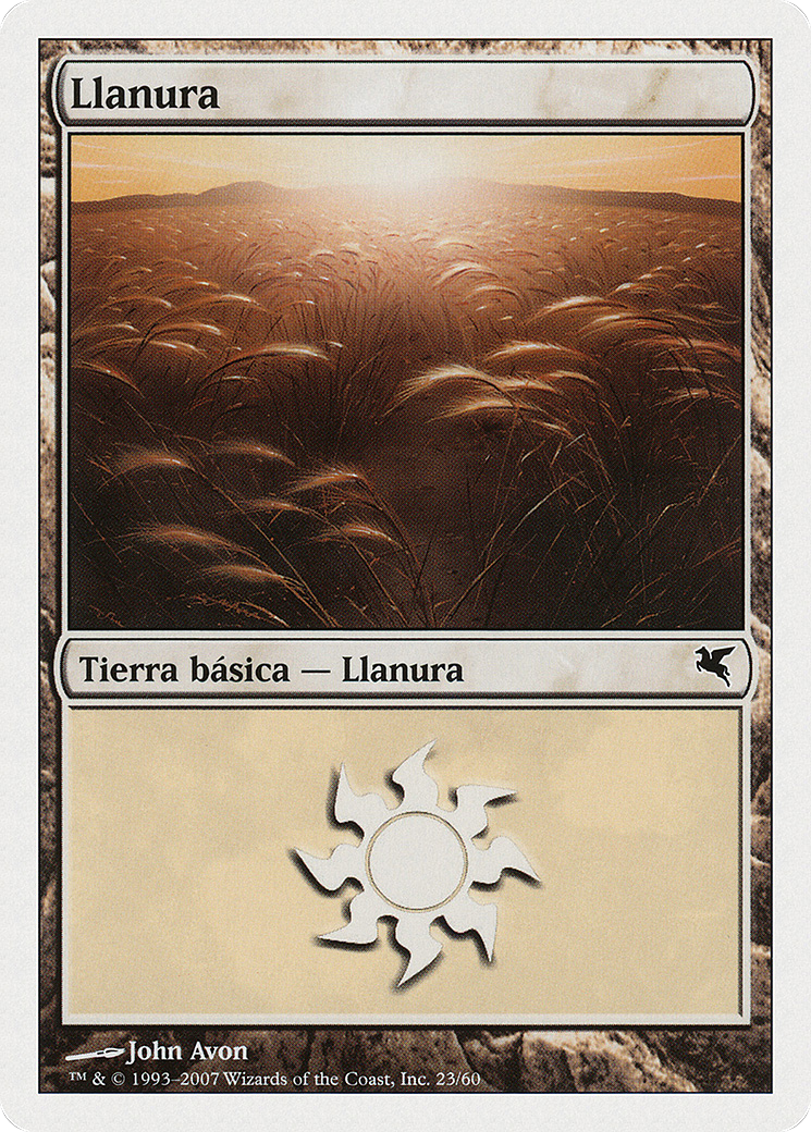 Plains (Spanish) - "Llanura" (J23) (PSAL-J23) - Salvat 2005