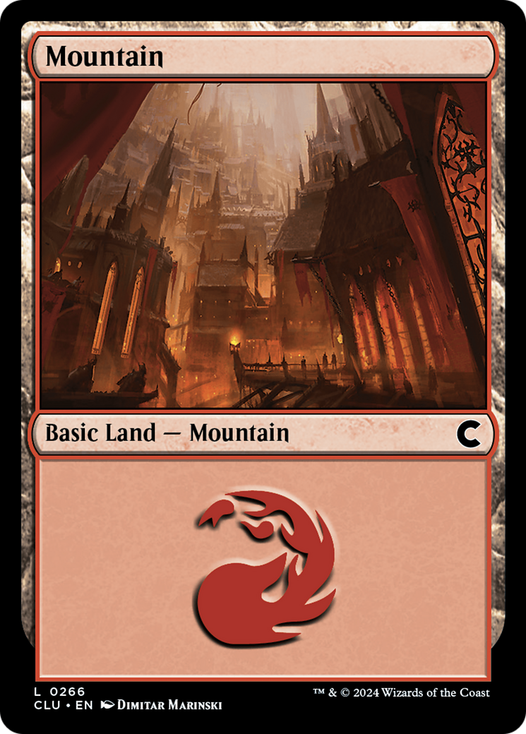 Mountain (0266) (CLU-266) - Ravnica: Clue Edition