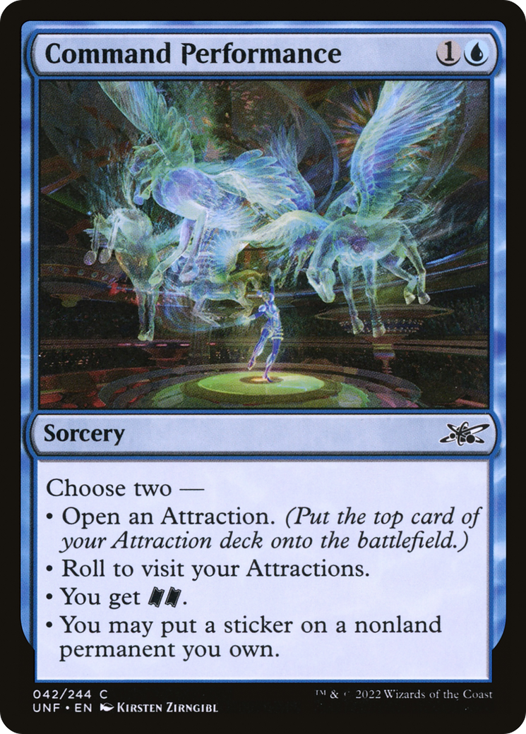 Command Performance (UNF-042) - Unfinity Foil