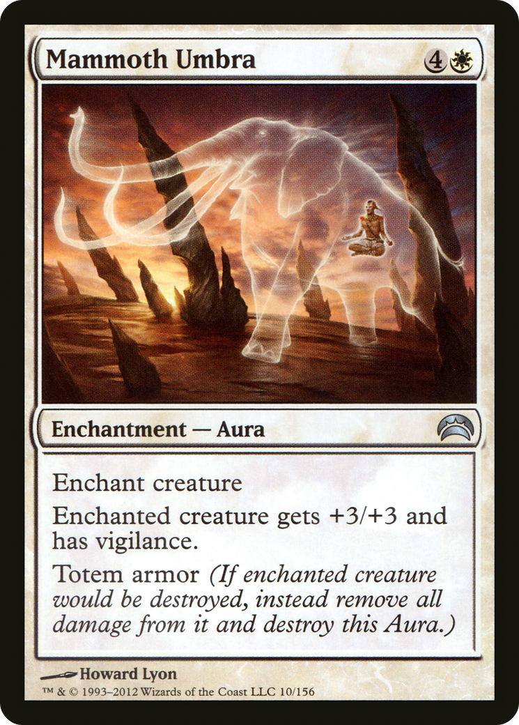 Mammoth Umbra (PC2-010) - Planechase 2012 Foil