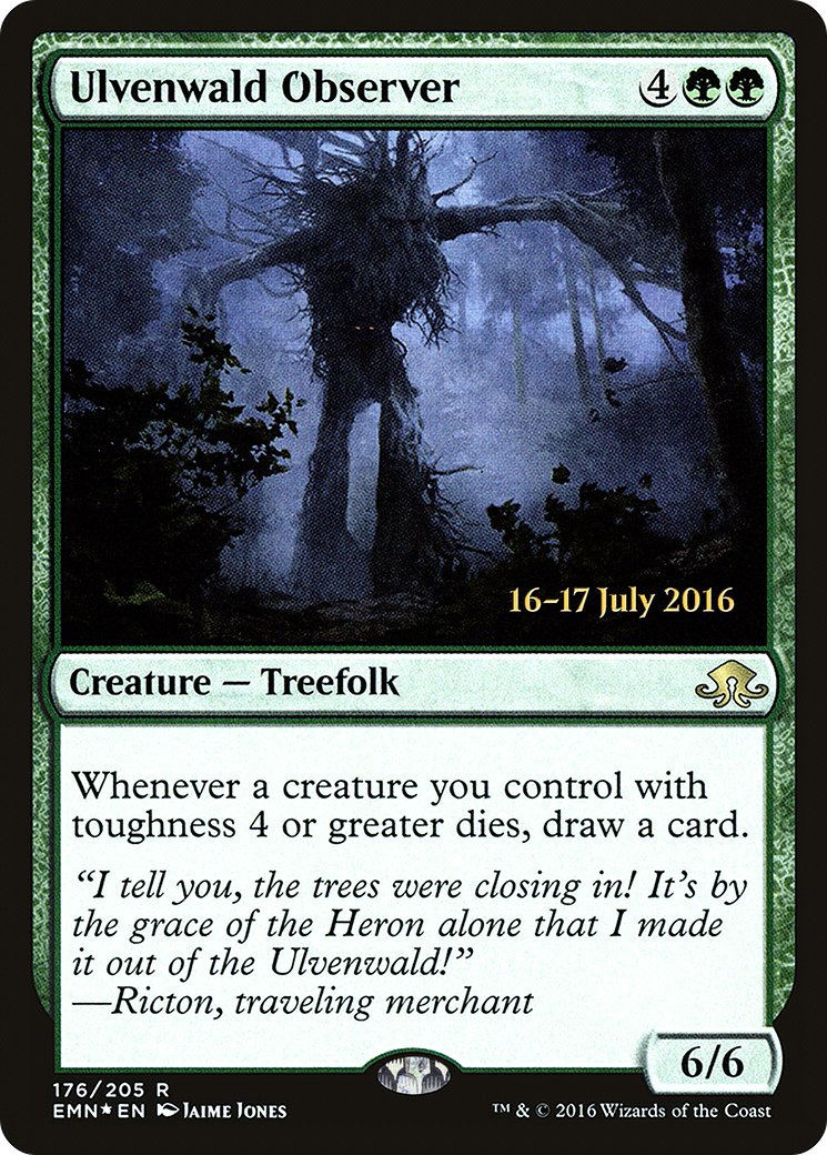 Ulvenwald Observer (PRE-176) - Eldritch Moon Promos Foil
