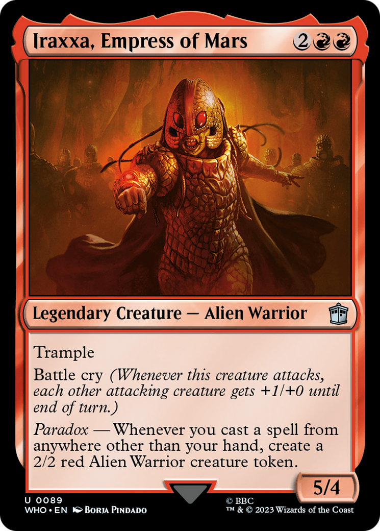 Iraxxa, Empress of Mars (WHO-089) - Doctor Who
