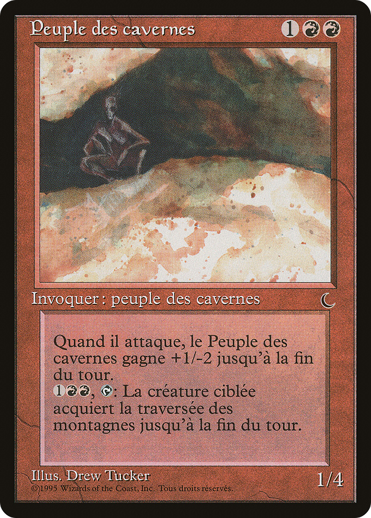 Cave People (French) - "Peuple des cavernes" (REN-) - Renaissance