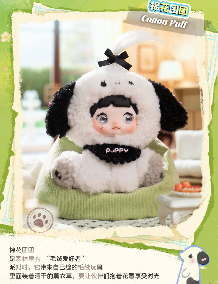 Nommi - Sitting Baby Zoo Plush Series Blind Box Figures