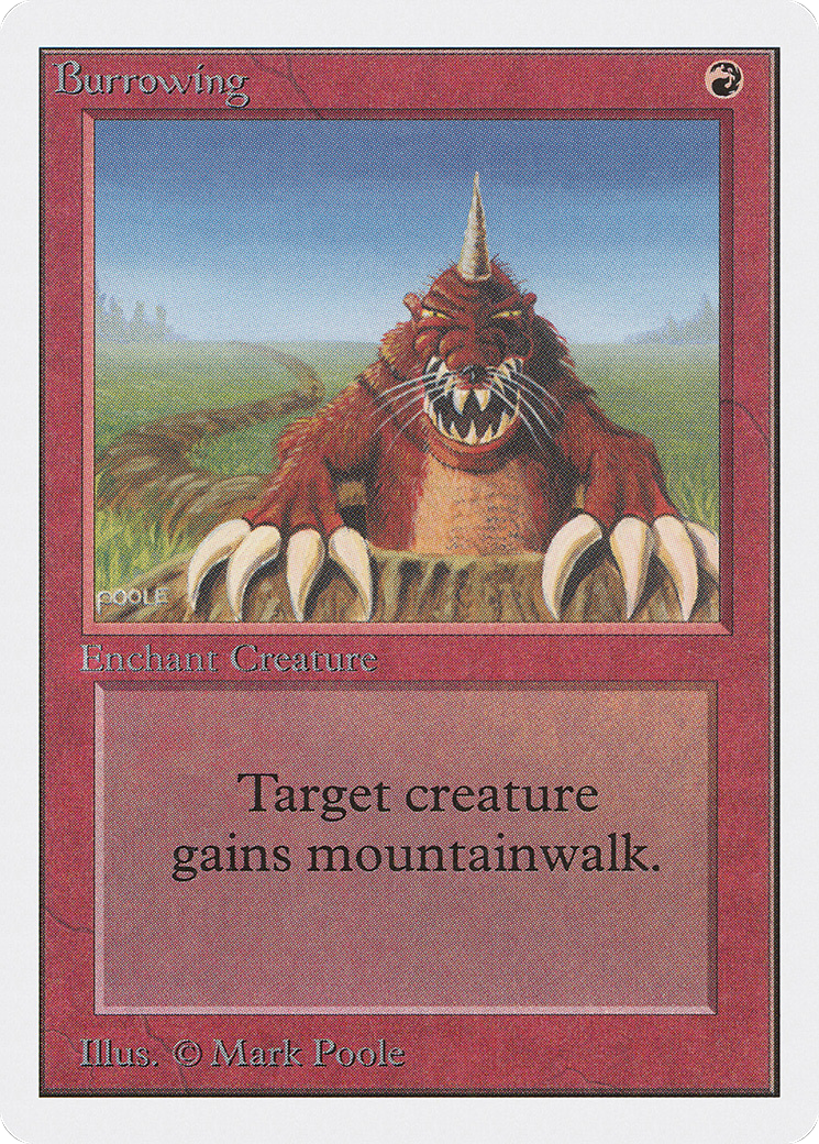 Burrowing (2ED-) - Unlimited Edition
