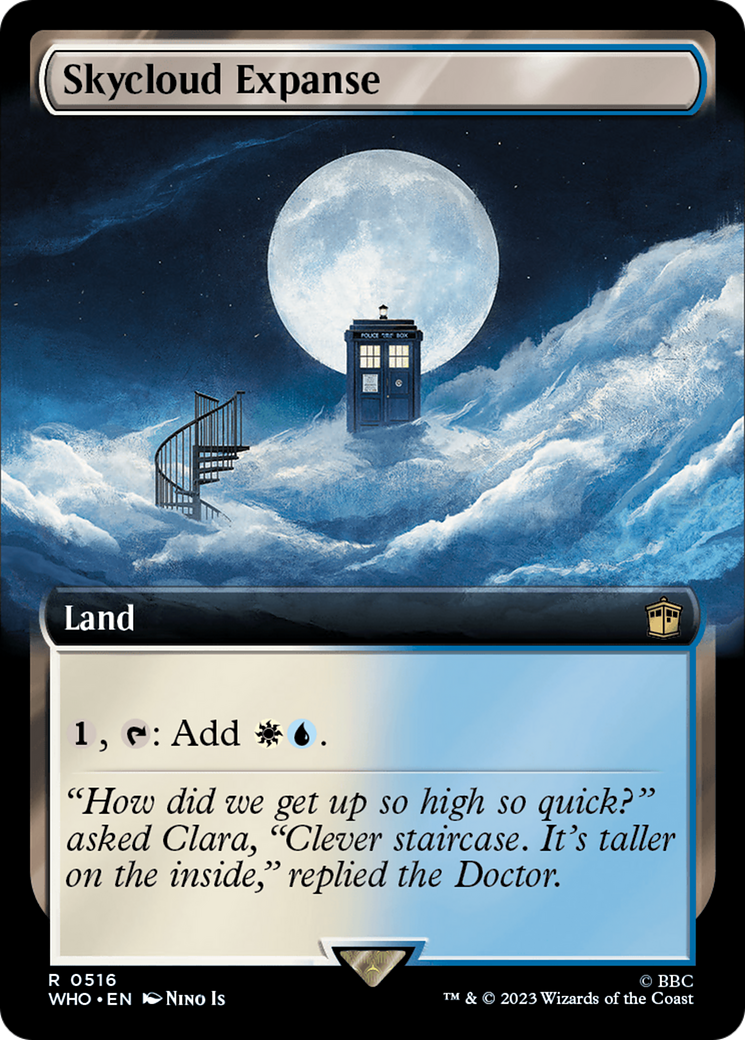 Skycloud Expanse (Extended Art) (WHO-516) - Doctor Who: (Extended Art)