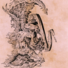 Miirym, Sentinel Wyrm // Miirym, Sentinel Wyrm (ACLB-071) - Battle for Baldur's Gate Art Series (Borderless) Foil