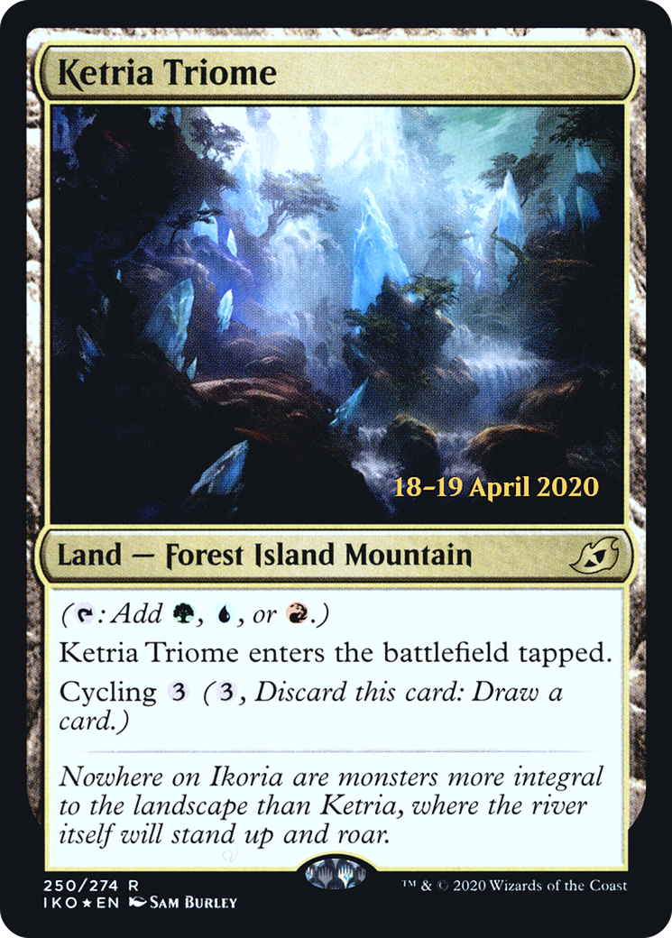 Ketria Triome (PRE-250) - Ikoria: Lair of Behemoths Promos Foil