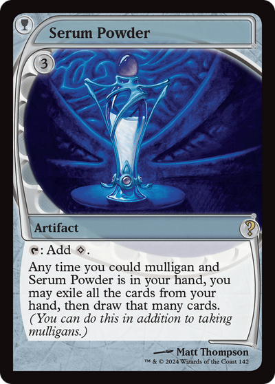 Serum Powder (Future Sight) (MB2-142) - Mystery Booster 2