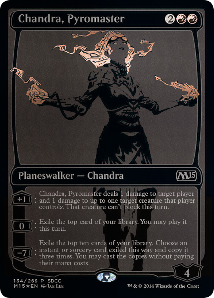 Chandra, Pyromaster (SDCC 2014 Exclusive) (MEDIA-134) - San Diego Comic-Con 2014 Foil