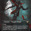 Dracula, Lord of Blood - Voldaren Bloodcaster (VOW-338) - Innistrad: Crimson Vow: (Double Faced Transform) (Borderless) Foil