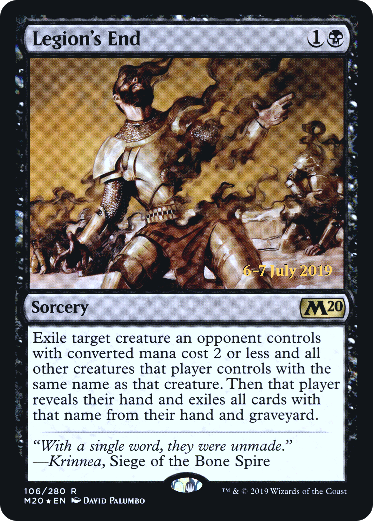Legion's End (PRE-106) - Core Set 2020 Promos Foil