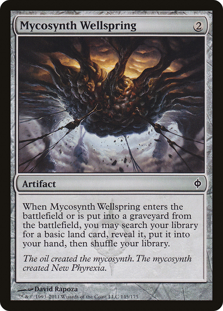 Mycosynth Wellspring (NPH-145) - New Phyrexia Foil