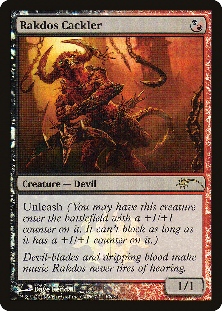 Rakdos Cackler (FNM-) - Friday Night Magic 2013 Foil