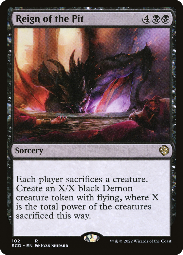 Reign of the Pit (SCD-102) - Starter Commander Decks