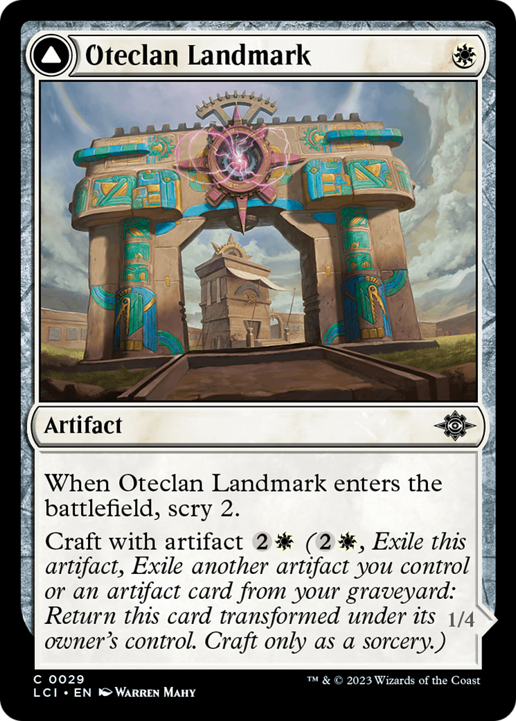 Oteclan Landmark (LCI-029) - The Lost Caverns of Ixalan Foil