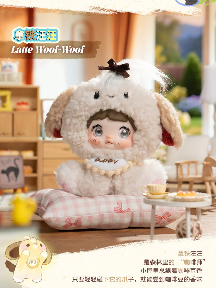 Nommi - Sitting Baby Zoo Plush Series Blind Box Figures