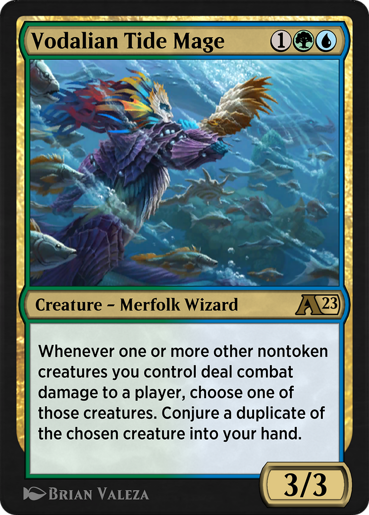 Vodalian Tide Mage (YDMU-029) - Alchemy: Dominaria