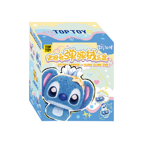 Top Toy x Disney - Stitch's Bounce Plush Series Blind Box