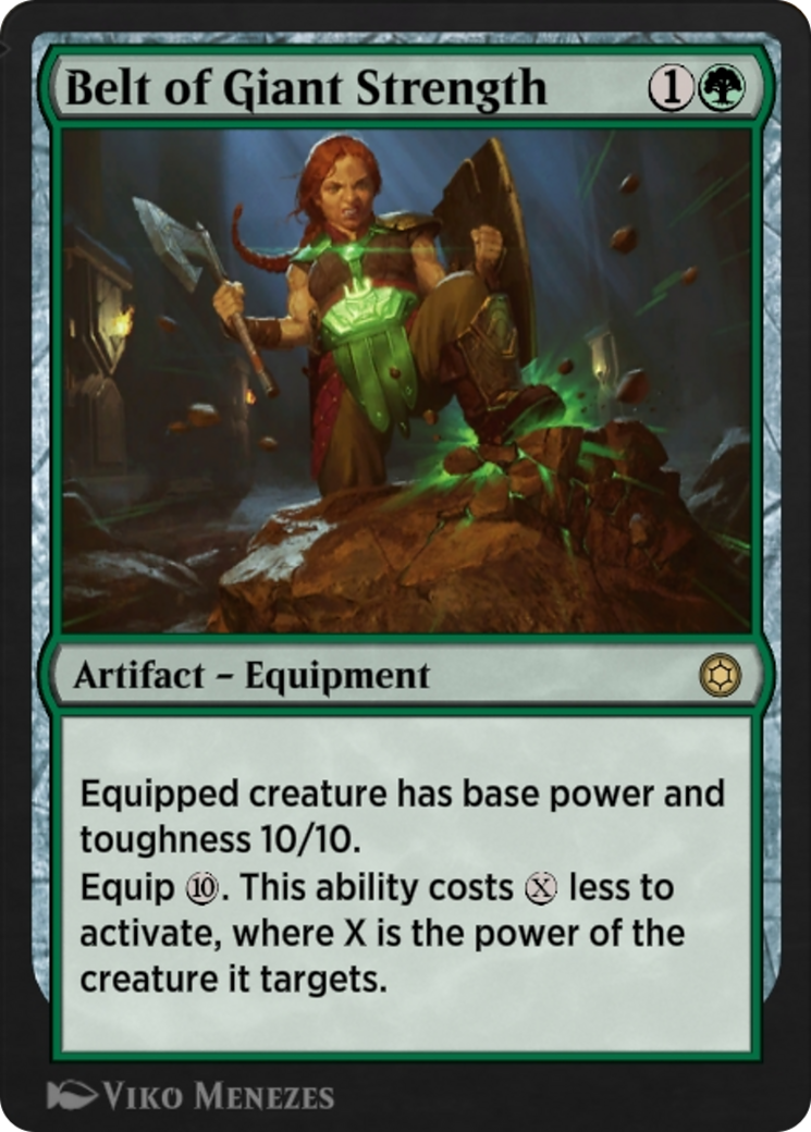 Belt of Giant Strength (HBG-201) - Alchemy Horizons: Baldur's Gate