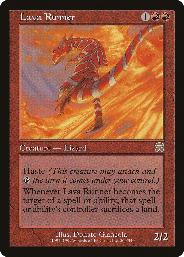 Lava Runner (MMQ-200) - Mercadian Masques Foil