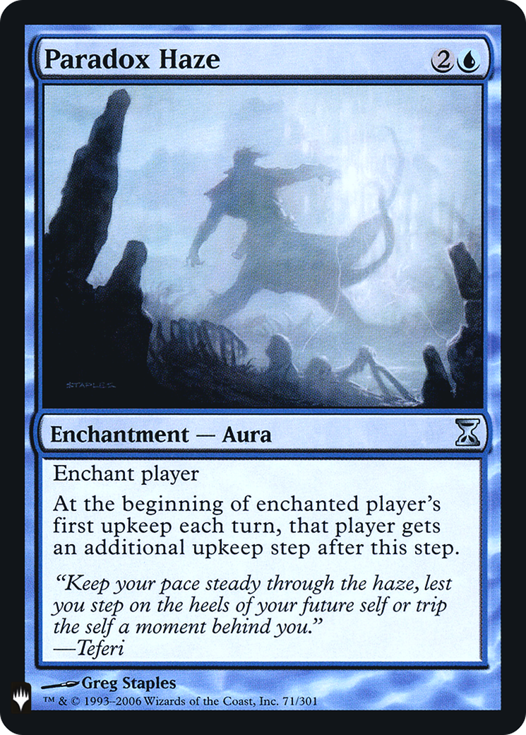 Paradox Haze (LIST-071) - The List Foil