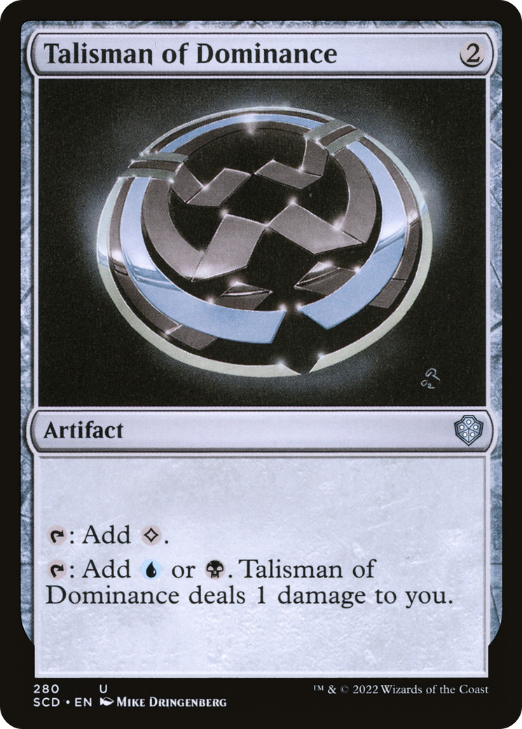 Talisman of Dominance (SCD-280) - Starter Commander Decks