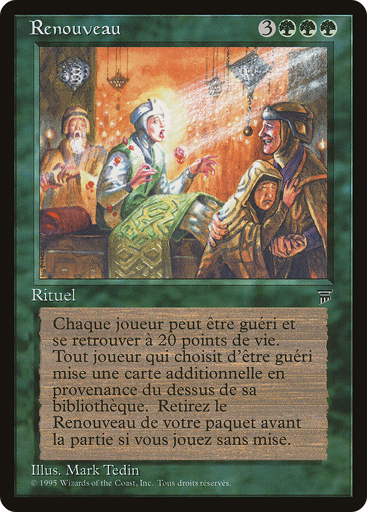 Rebirth (French) - "Renouveau" (REN-) - Renaissance
