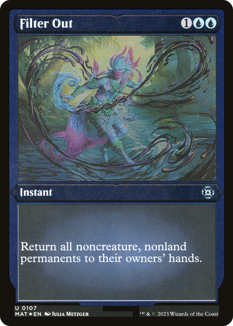 Filter Out (MAT-107) - March of the Machine: The Aftermath Etched Foil