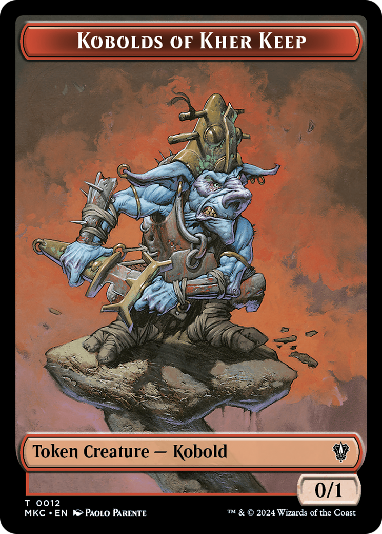 Kobolds of Kher Keep (TMKC-012) - Murders at Karlov Manor Commander Tokens Foil