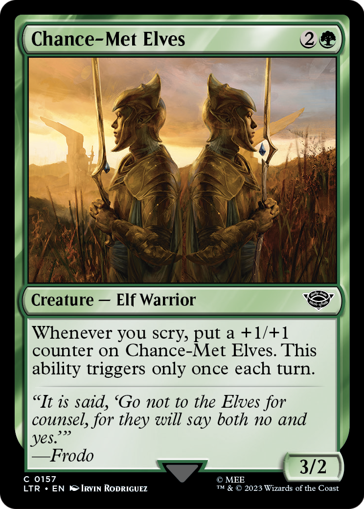 Chance-Met Elves (LTR-157) - The Lord of the Rings: Tales of Middle-earth