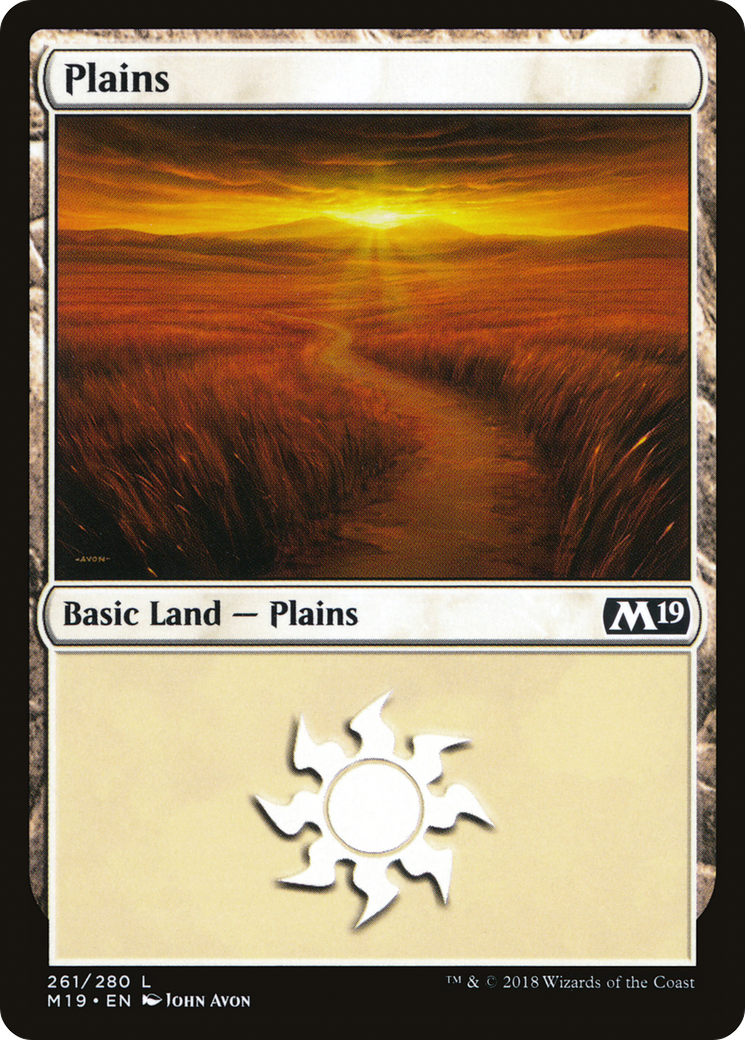 Plains (261) (M19-261) - Core Set 2019