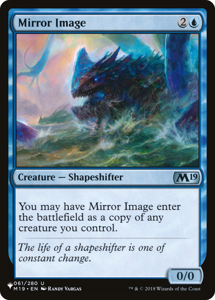 Mirror Image (LIST-061/280) - The List