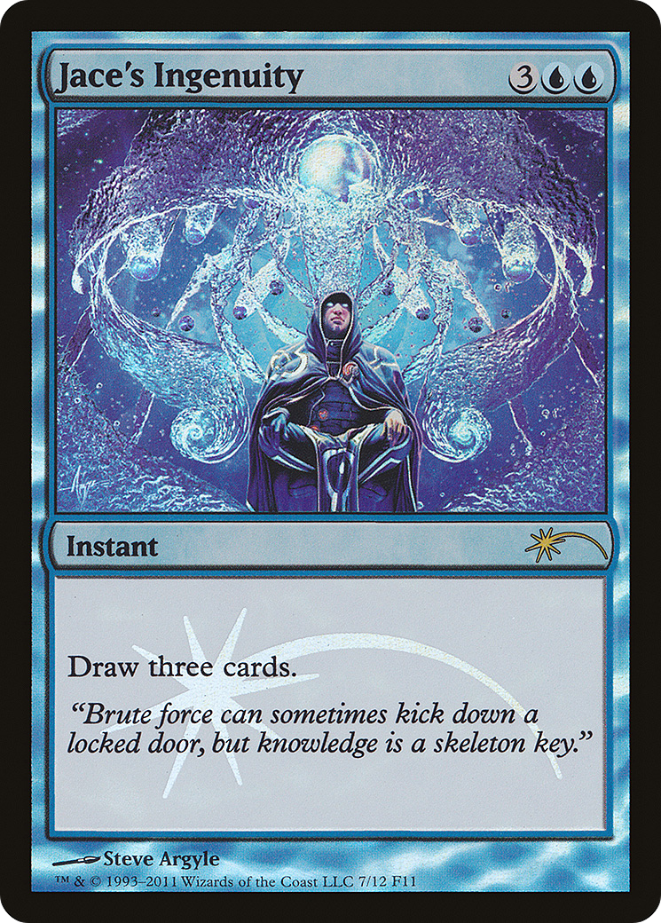 Jace's Ingenuity (FNM-) - Friday Night Magic 2011 Foil
