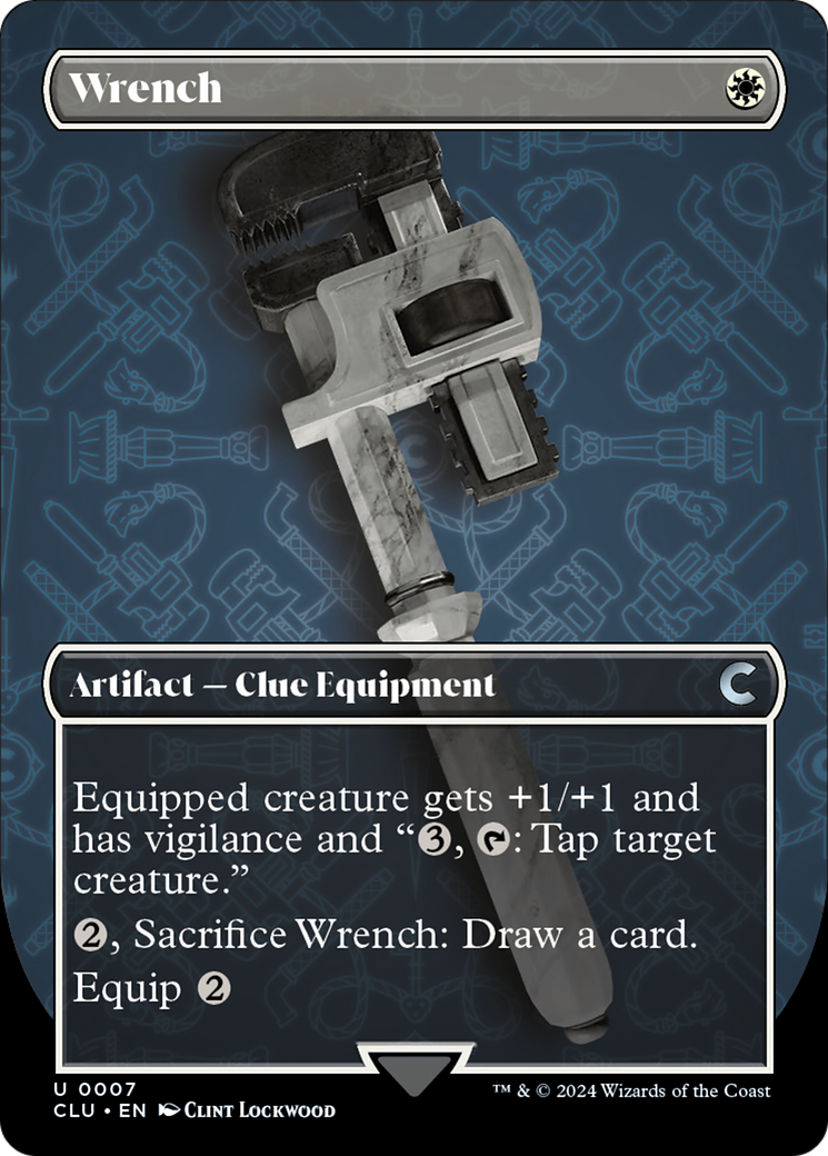 Wrench (Borderless) (CLU-007) - Ravnica: Clue Edition (Borderless)
