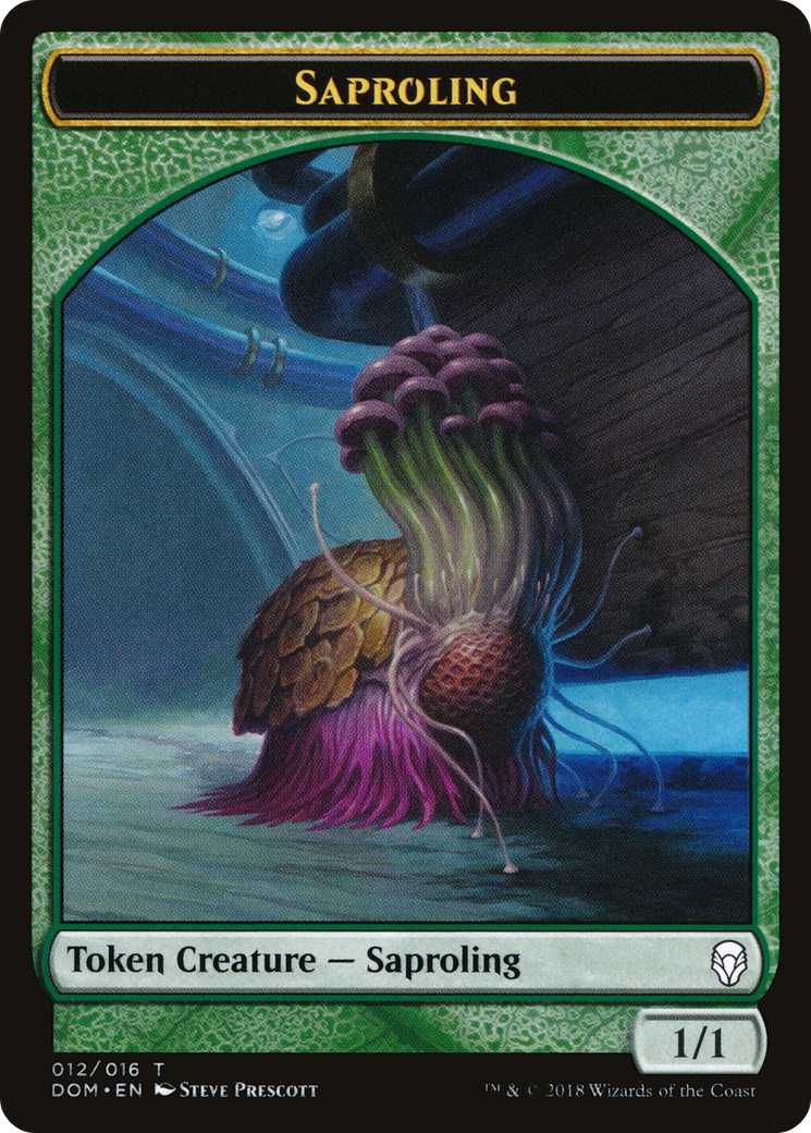 Saproling Token (012) (DOM-012) - Dominaria Tokens