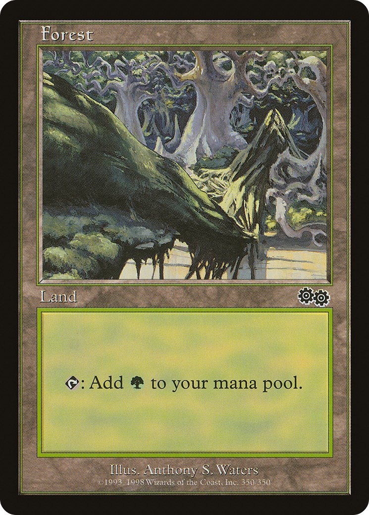 Forest (350) (USG-350) - Urza's Saga