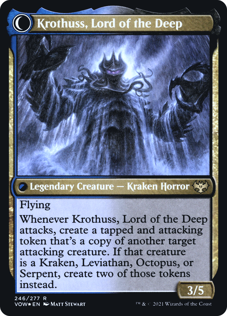 Runo Stromkirk (PRE-246) - Innistrad: Crimson Vow Promos: (Double Faced Transform) Foil