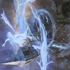 Hallowed Haunting // Hallowed Haunting (AVOW-012) - Crimson Vow Art Series (Borderless) Foil