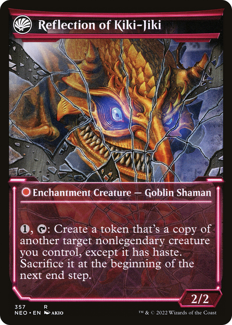 Fable of the Mirror-Breaker (Showcase) (NEO-357) - Kamigawa: Neon Dynasty: (Showcase, fandfc) Foil