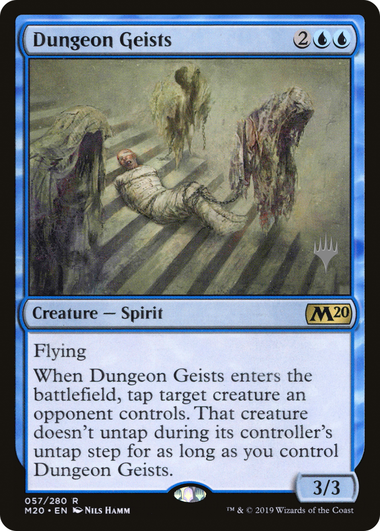 Dungeon Geists (PPM20-57P) - Core Set 2020 Promos Foil