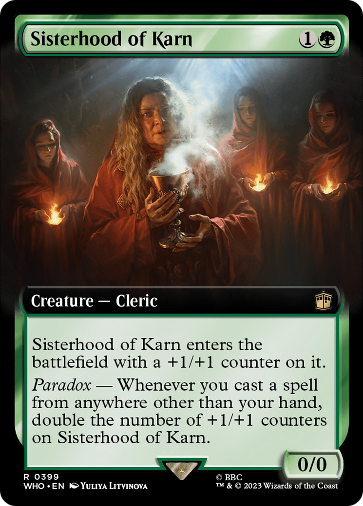Sisterhood of Karn (Extended Art) (WHO-399) - Doctor Who: (Extended Art)