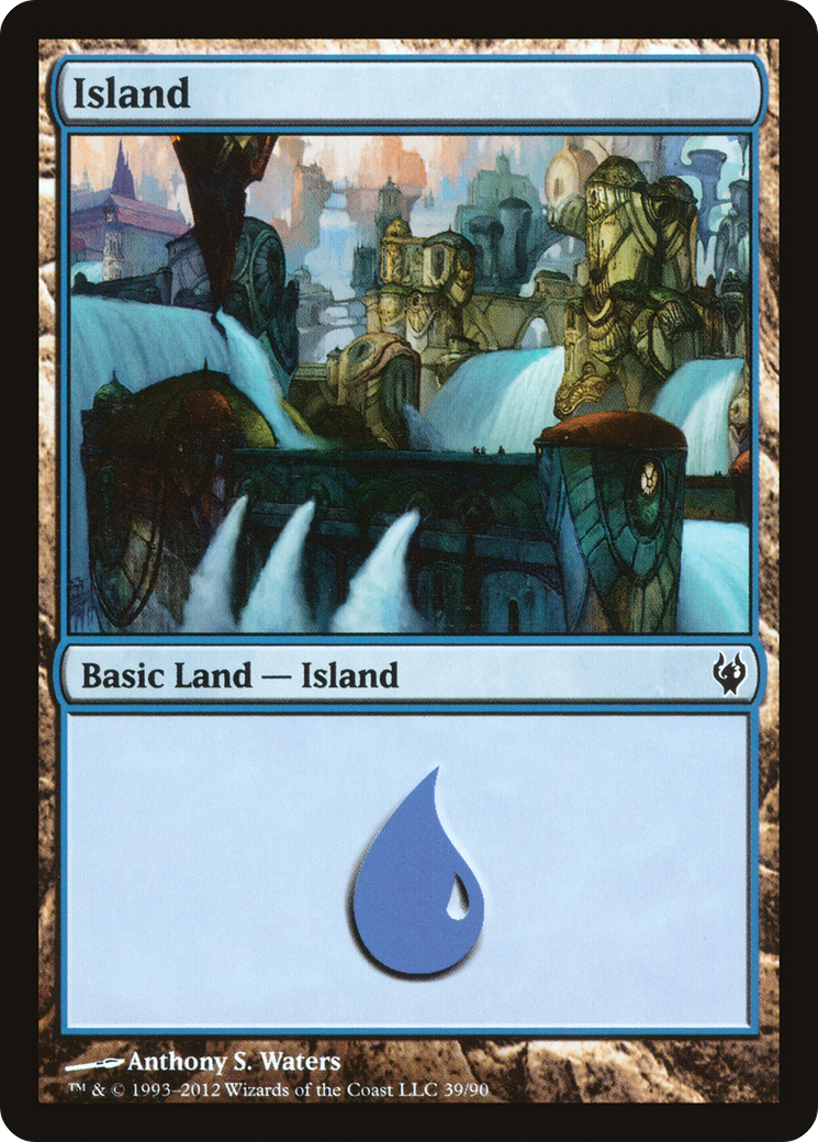 Island (39) (DDJ-039) - Duel Decks: Izzet vs. Golgari