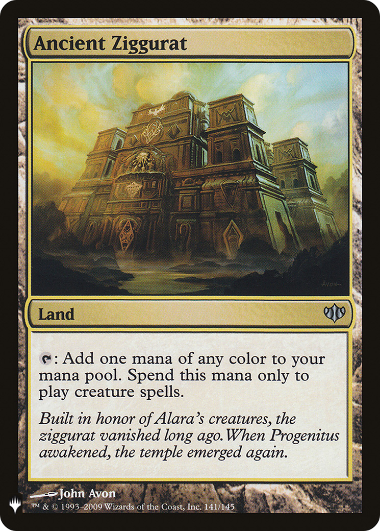Ancient Ziggurat (LIST-141) - The List