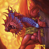 Niv-Mizzet, Guildpact // Niv-Mizzet, Guildpact (AMKM-044) - Murders at Karlov Manor Art Series (Borderless) Foil