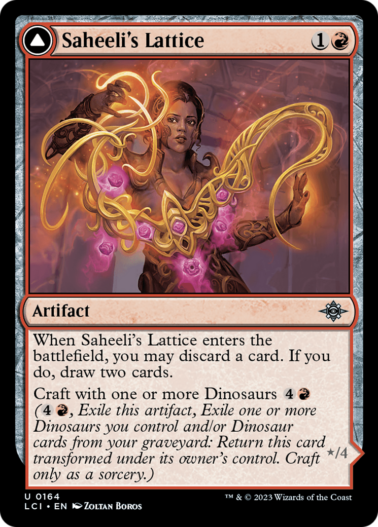 Saheeli's Lattice (LCI-164) - The Lost Caverns of Ixalan Foil