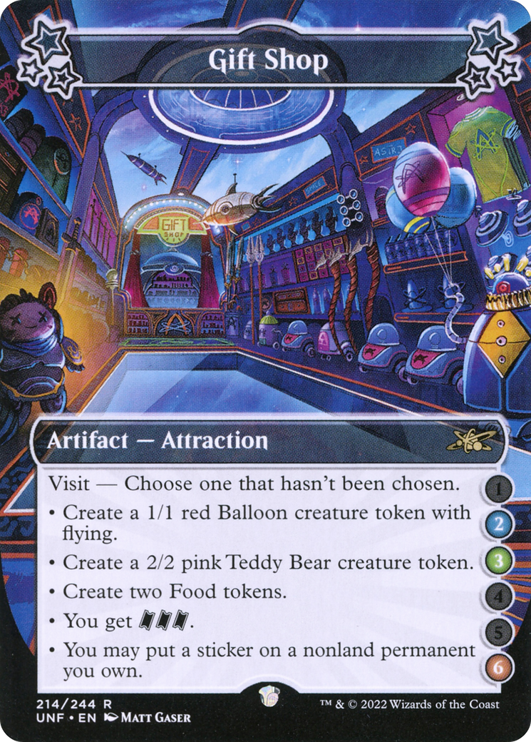 Gift Shop (2-3-6) (UNF-214) - Unfinity