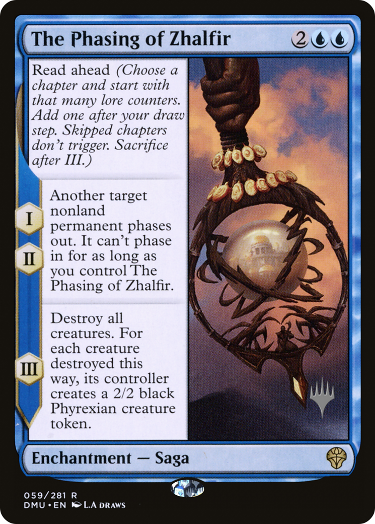 The Phasing of Zhalfir (PPDMU-059) - Dominaria United Promos